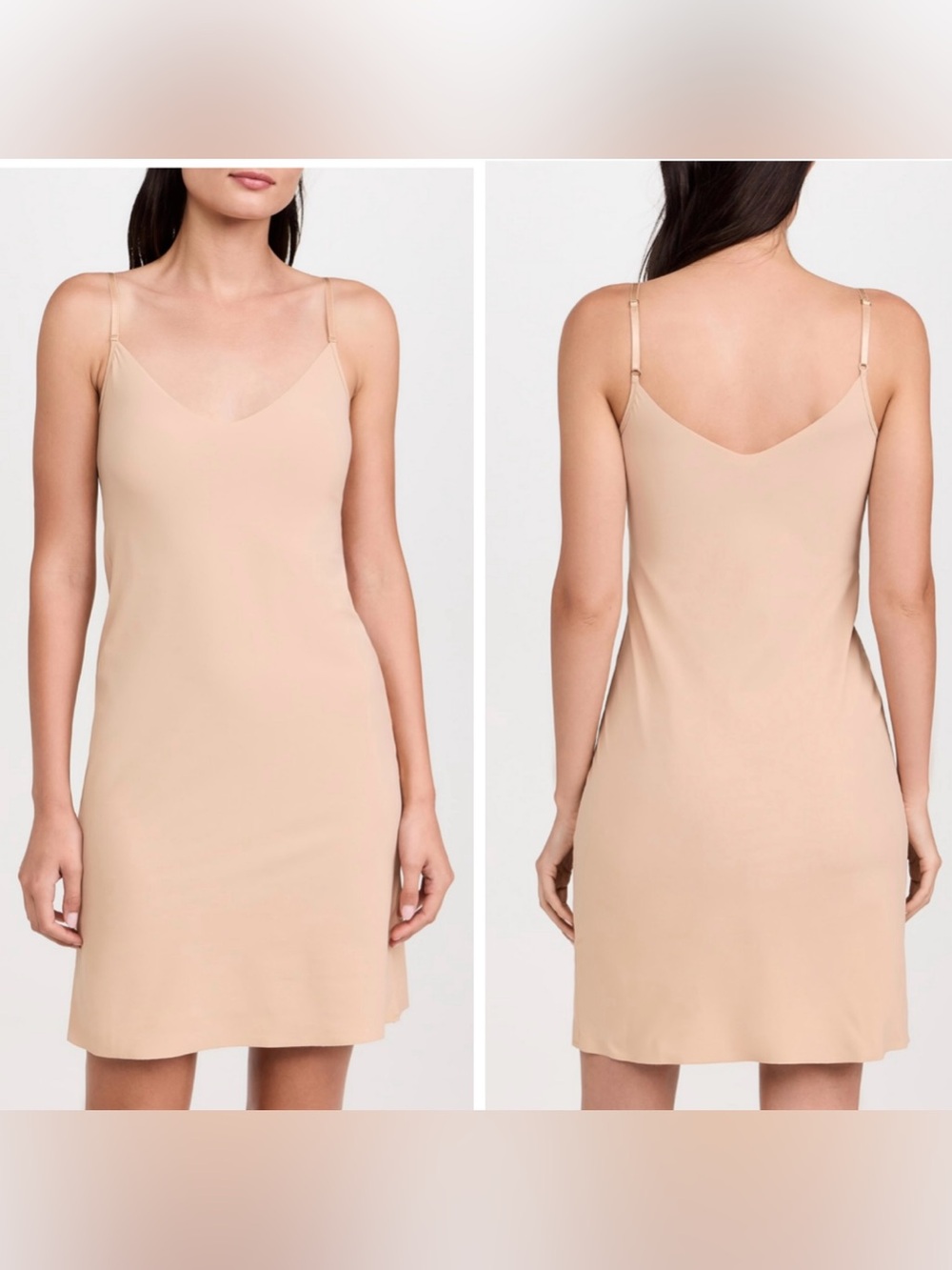 Commando Classic Tailored Slip in Beige Size S/M